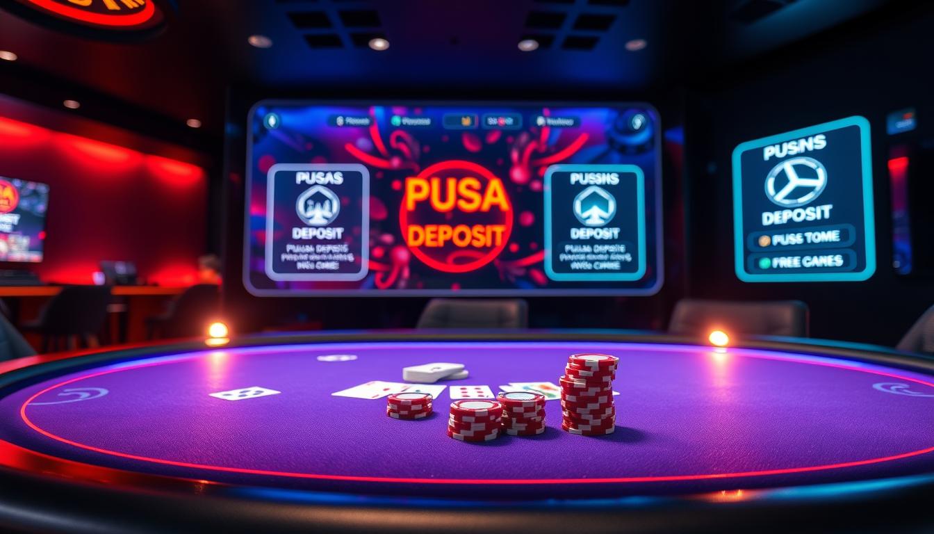 Judi Poker online deposit pulsa